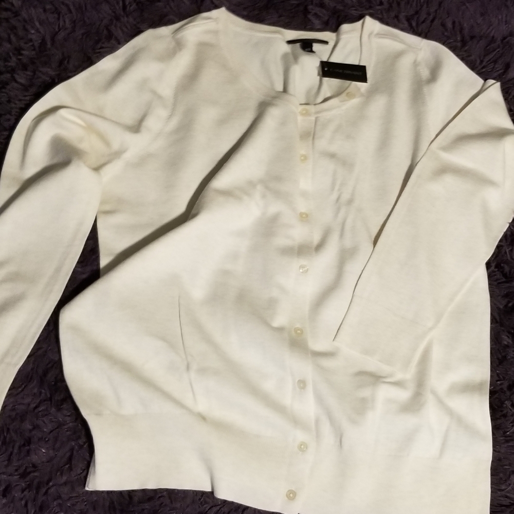 Women's Plus Size Lane Bryant Speckled Beige Long Sleeves Cardigan. Never worn.